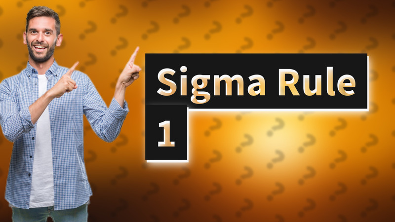 Sigma Rule 1