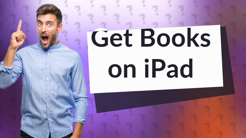 Get Books on iPad