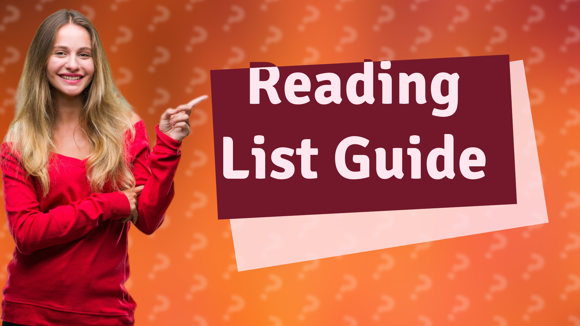 Reading List Guide