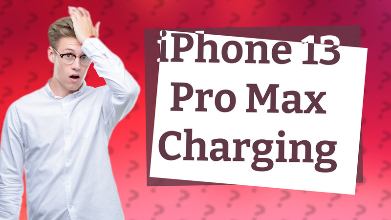 iPhone 13 Pro Max Charging