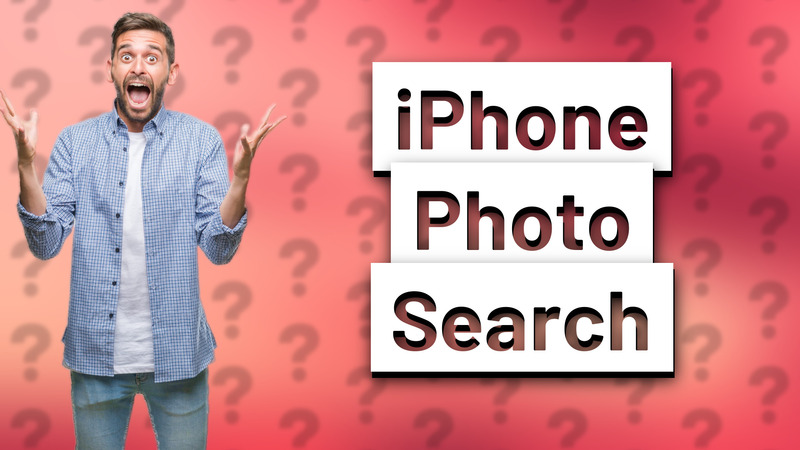 iPhone Photo Search