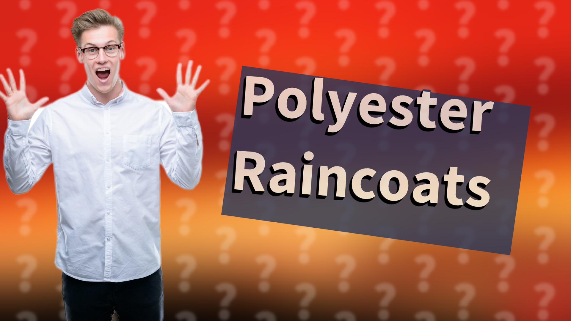 Polyester Raincoats