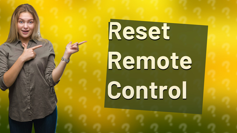 Reset Remote Control