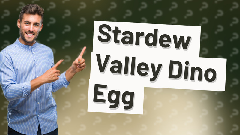Stardew Valley Dino Egg