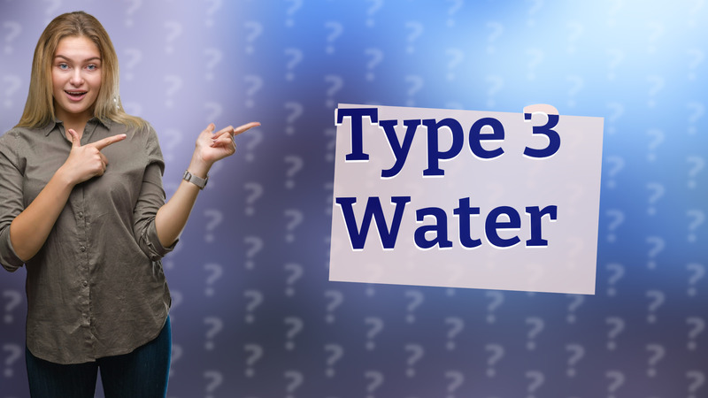 Type 3 Water