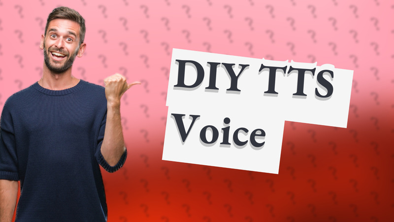 DIY TTS Voice