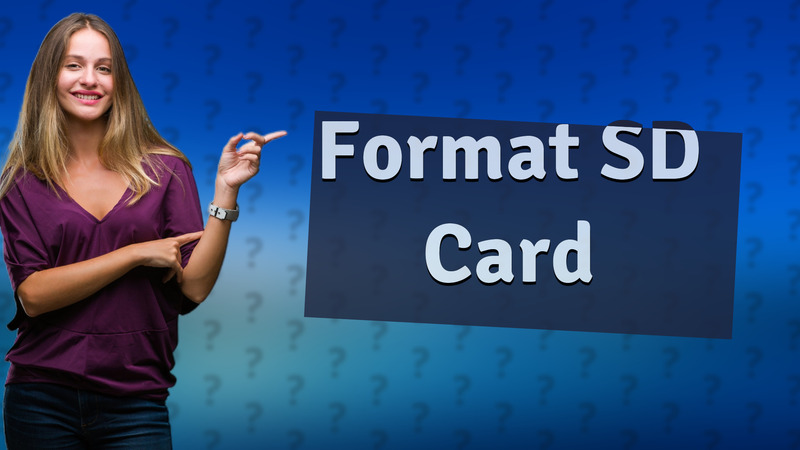 Format SD Card
