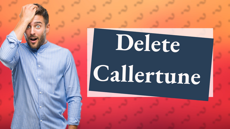 Delete Callertune