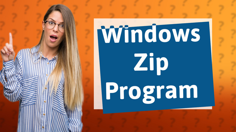 Windows Zip Program