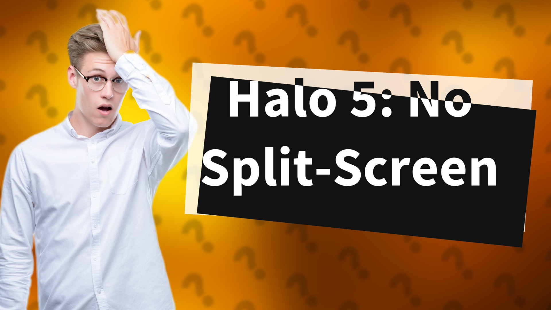 Halo 5: No Split-Screen