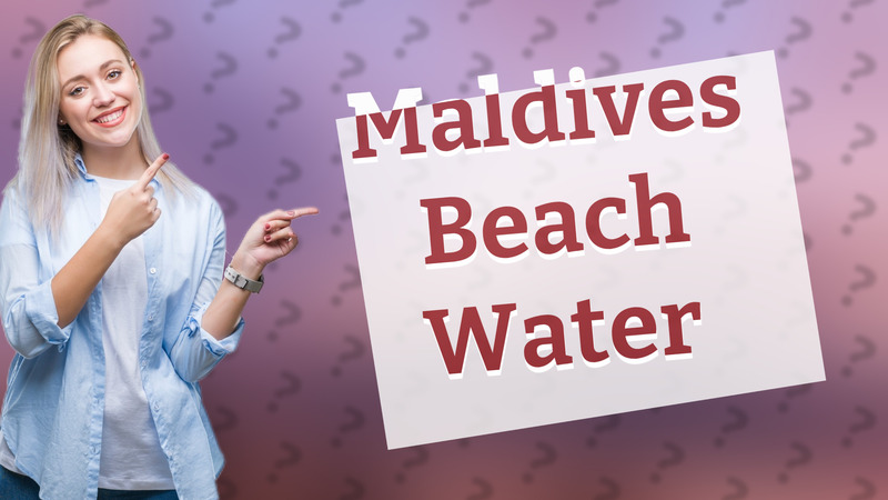 Maldives Beach Water