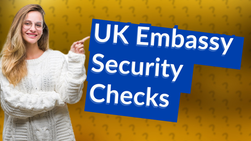UK Embassy Security Checks