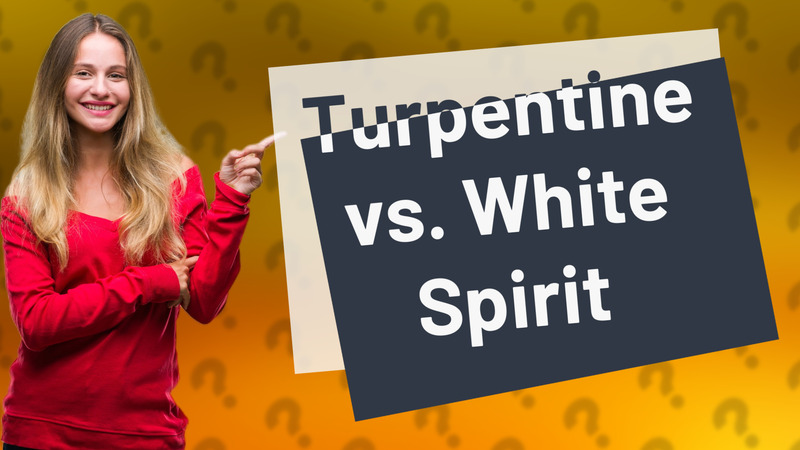 Turpentine vs. White Spirit