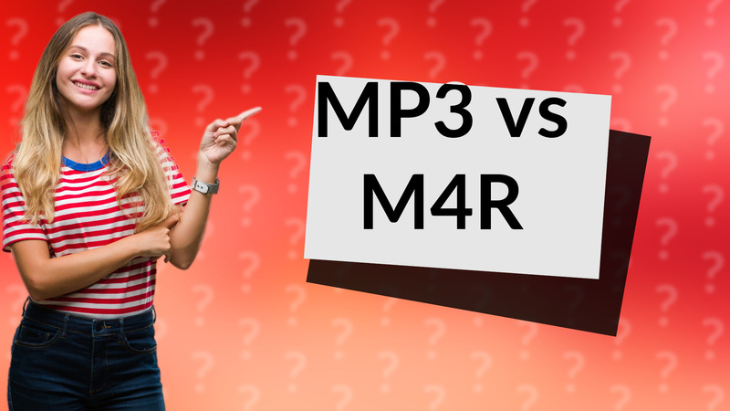 MP3 vs M4R