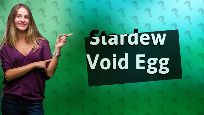 Stardew Void Egg