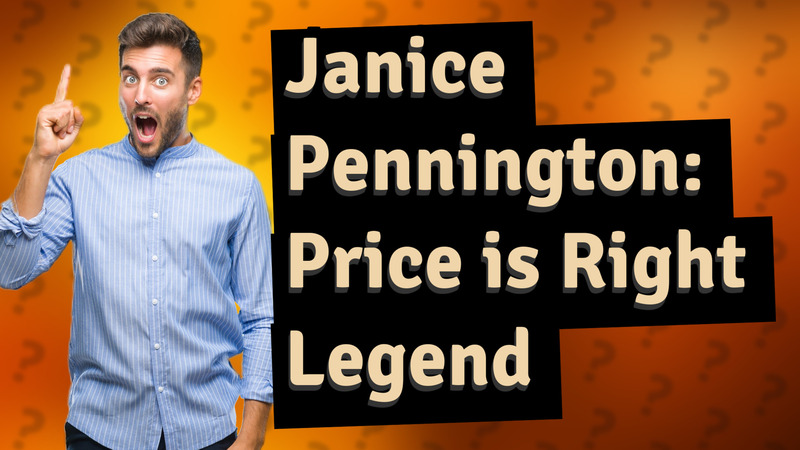 Janice Pennington: Price is Right Legend