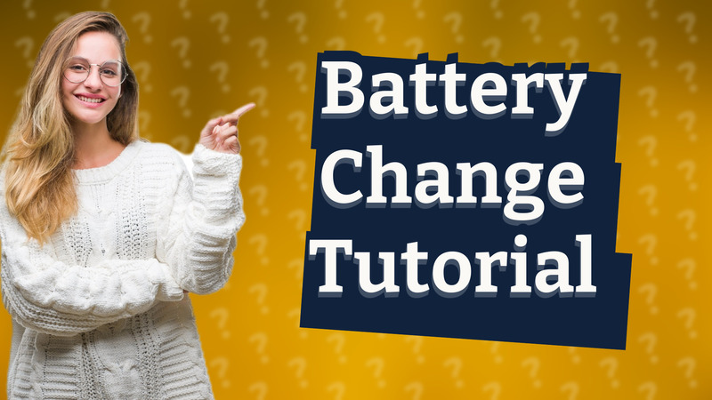 Battery Change Tutorial