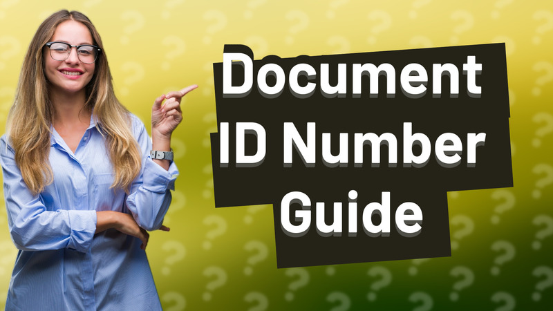 Document ID Number Guide