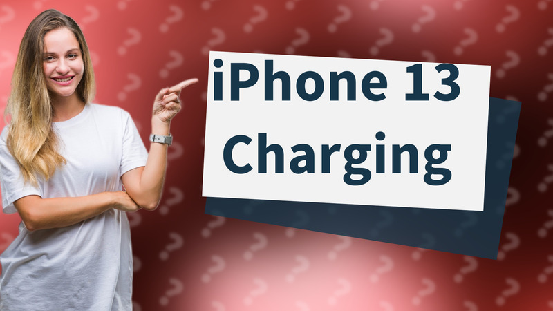 iPhone 13 Charging