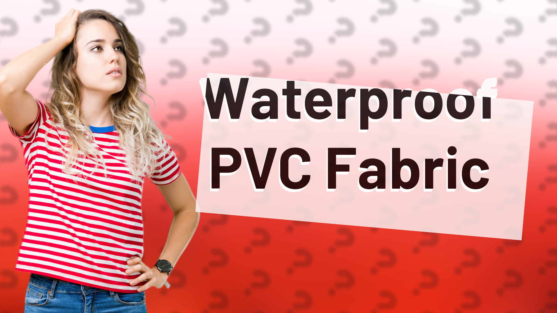 Waterproof PVC Fabric