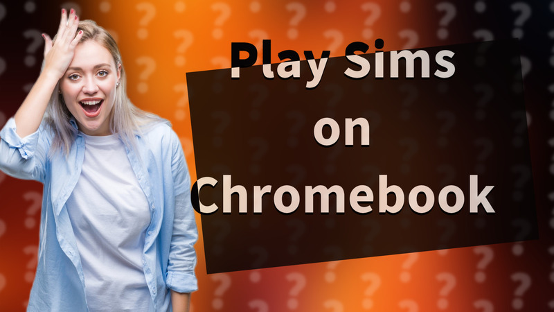 Play Sims on Chromebook