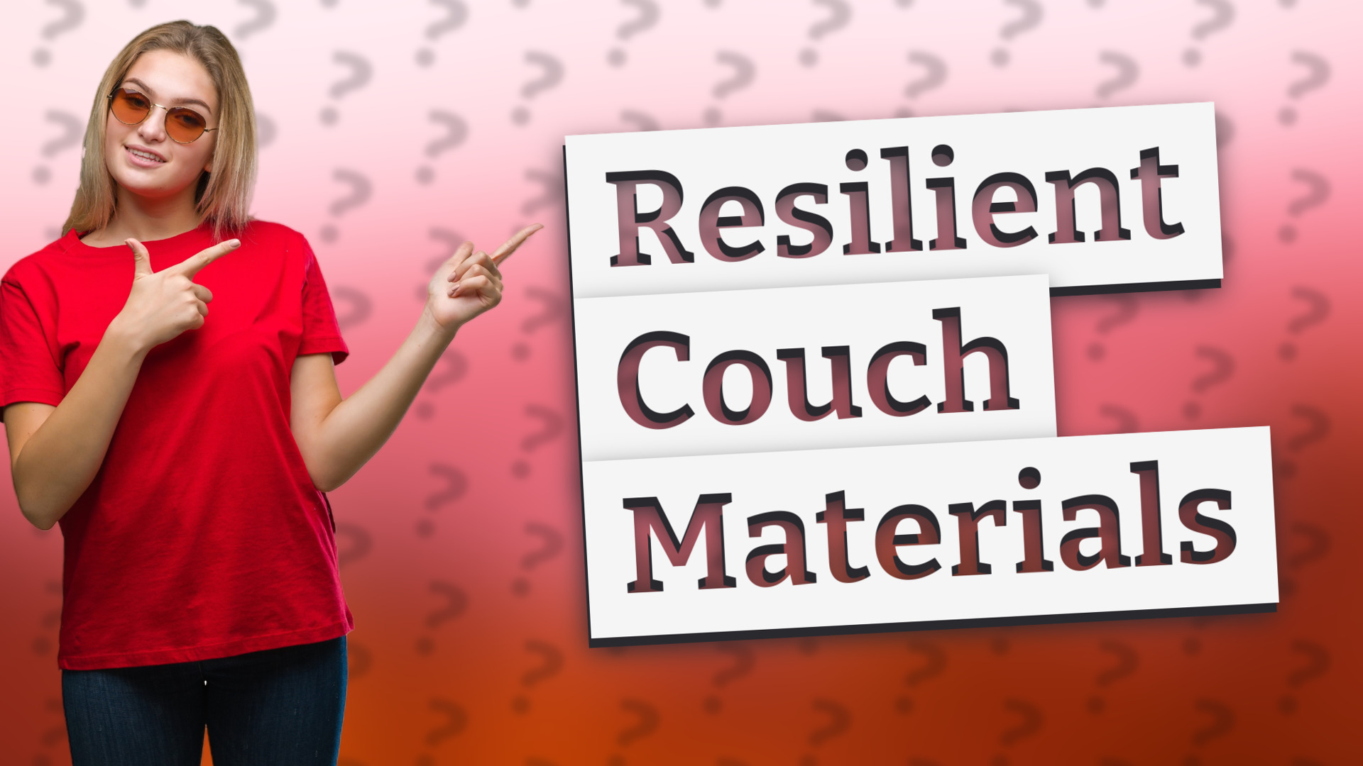 Resilient Couch Materials