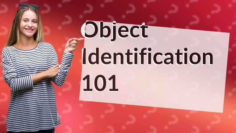 Object Identification 101