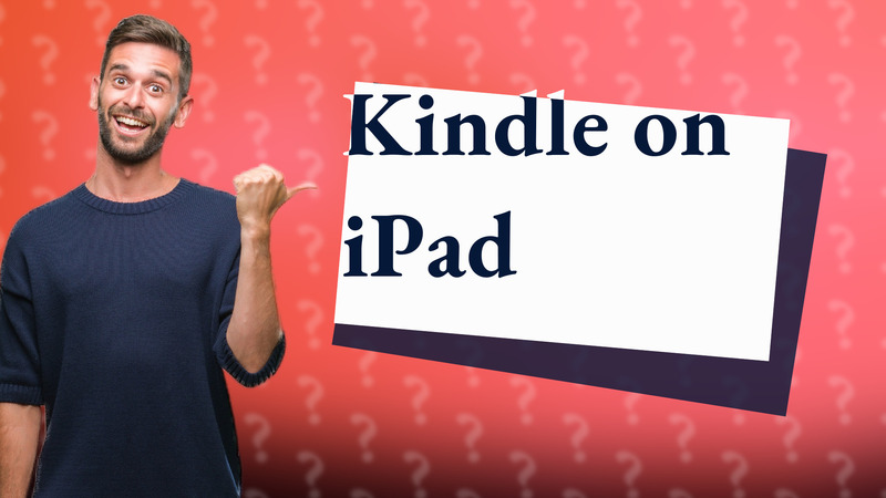 Kindle on iPad
