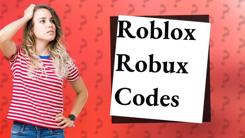 Roblox Robux Codes