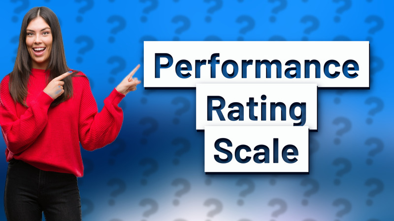 Performance Rating Scale