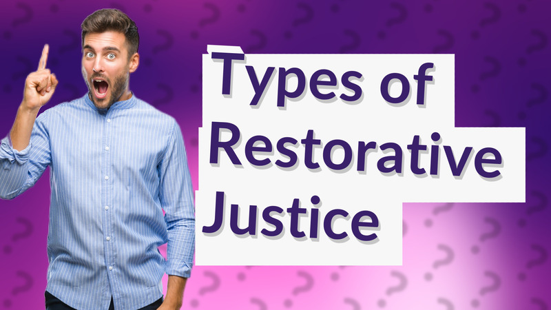 Types of Restorative Justice