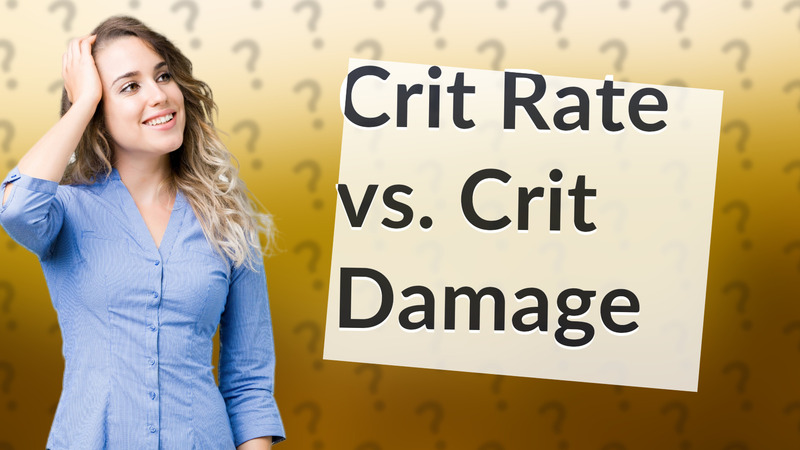 Crit Rate vs. Crit Damage