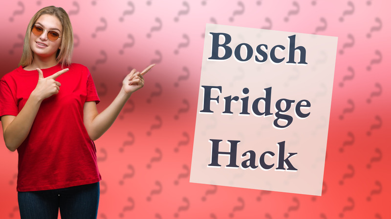 Bosch Fridge Hack