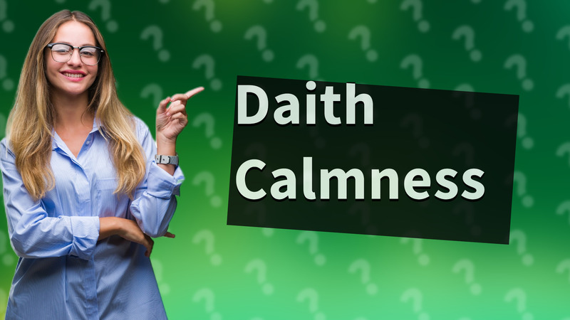 Daith Calmness