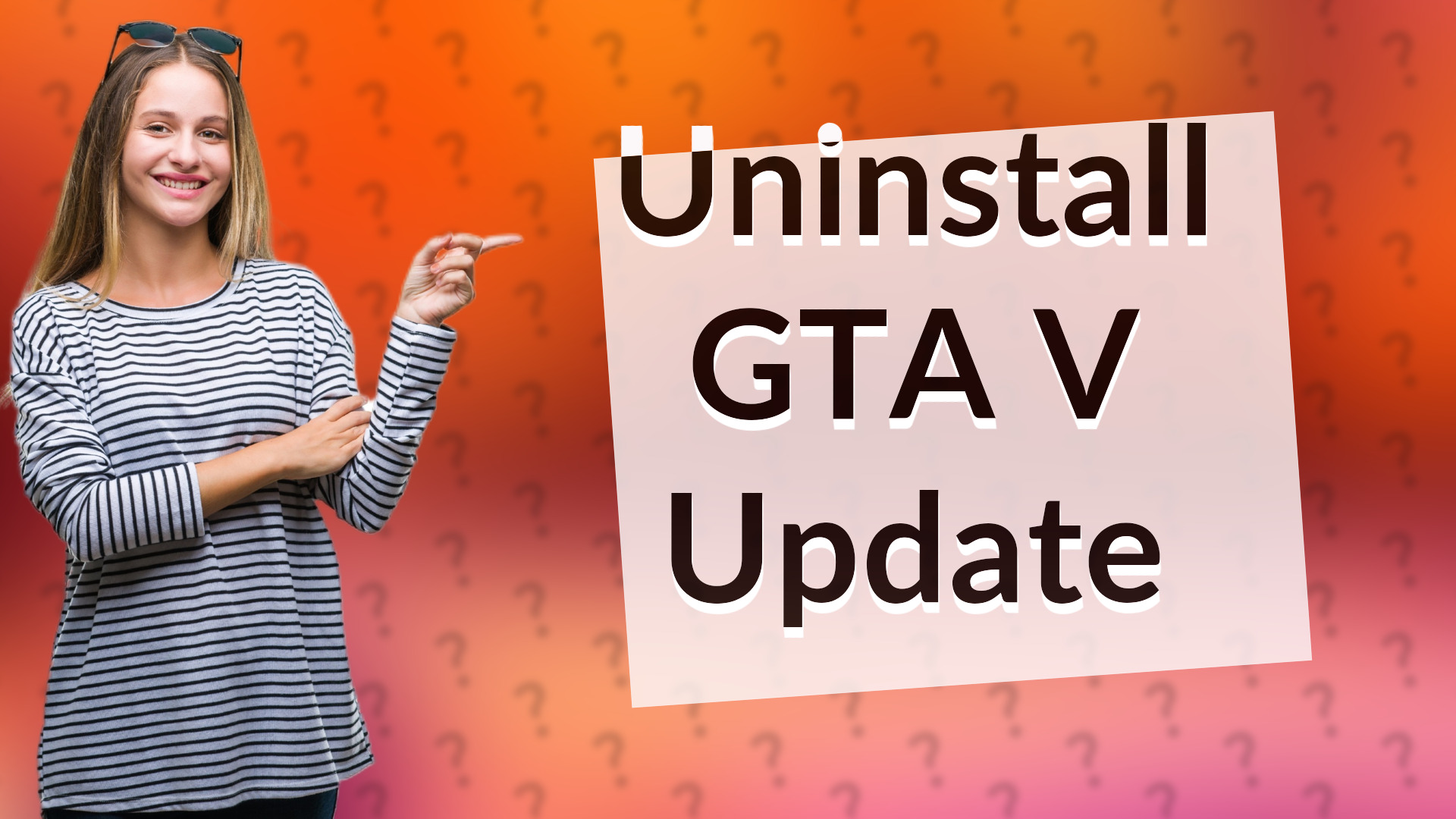 Uninstall GTA V Update
