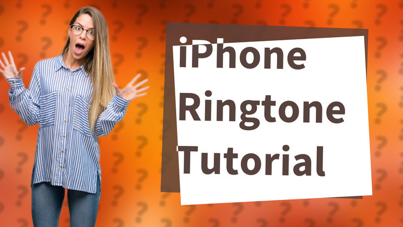 iPhone Ringtone Tutorial