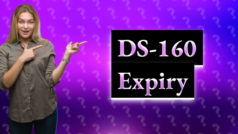 DS-160 Expiry