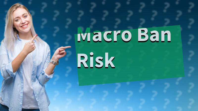 Macro Ban Risk