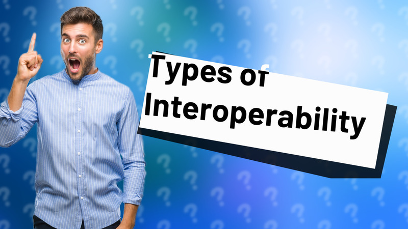 Types of Interoperability