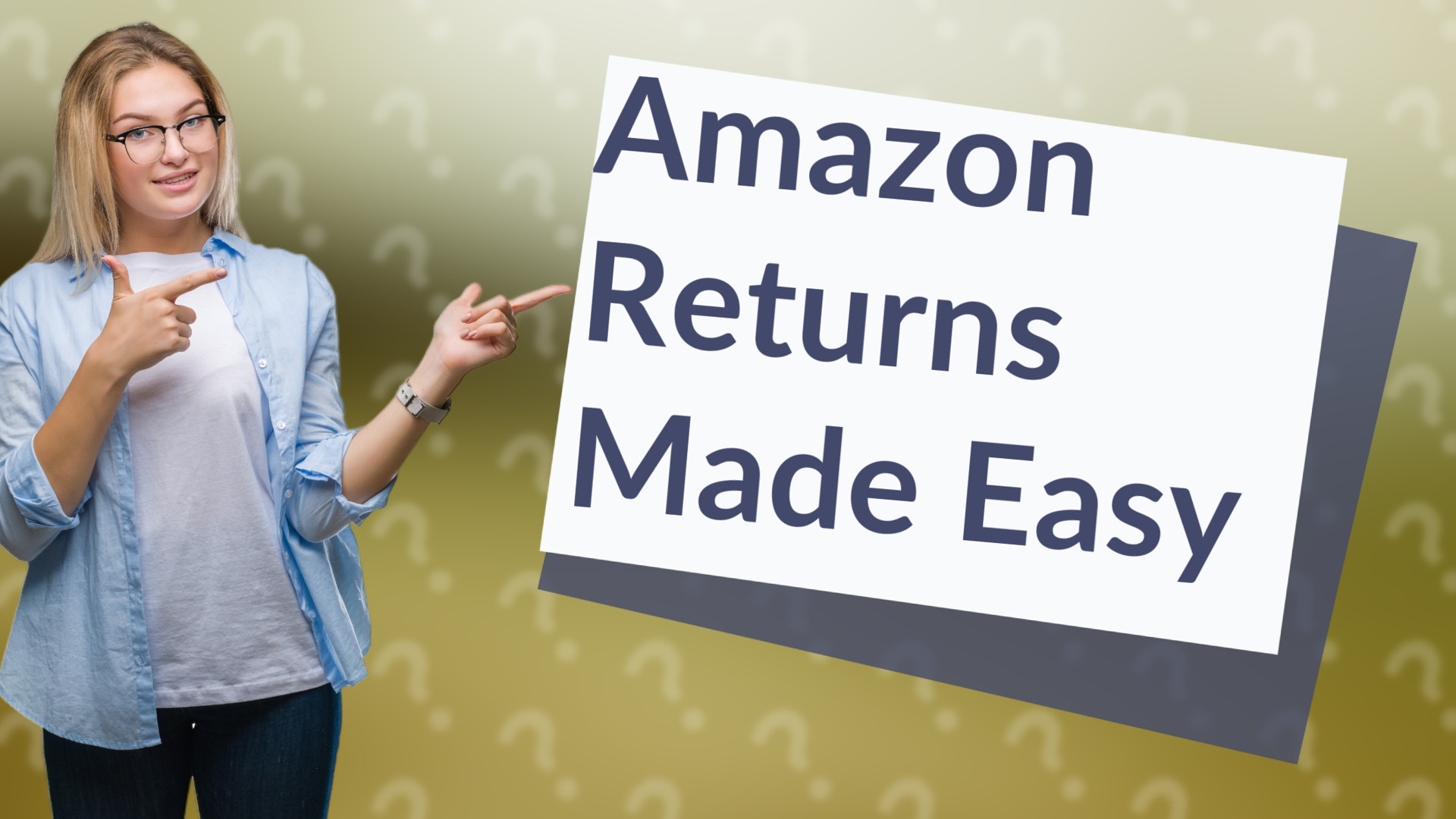 Amazon Returns Made Easy