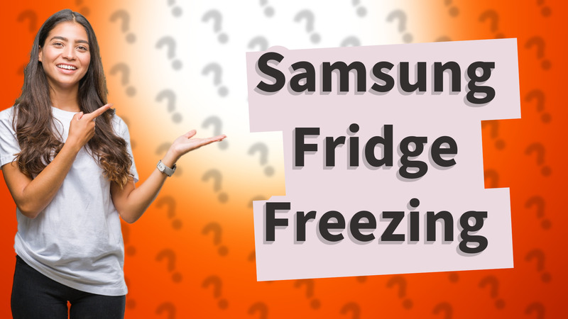Samsung Fridge Freezing