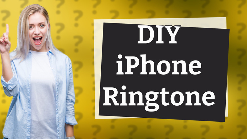 DIY iPhone Ringtone