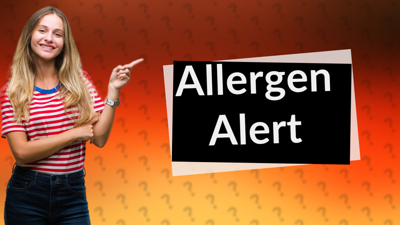 Allergen Alert