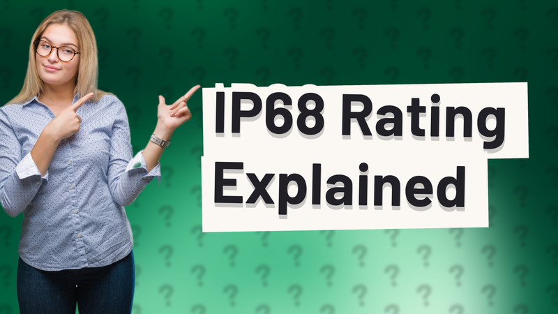 IP68 Rating Explained