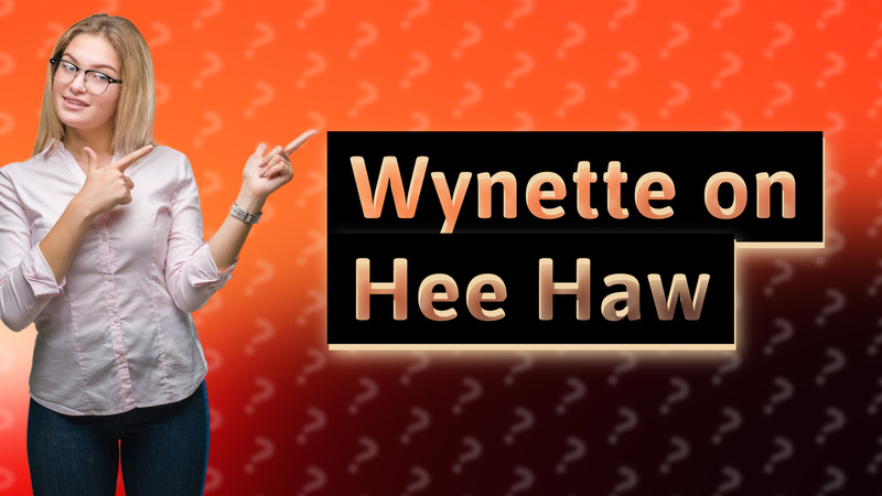 Wynette on Hee Haw