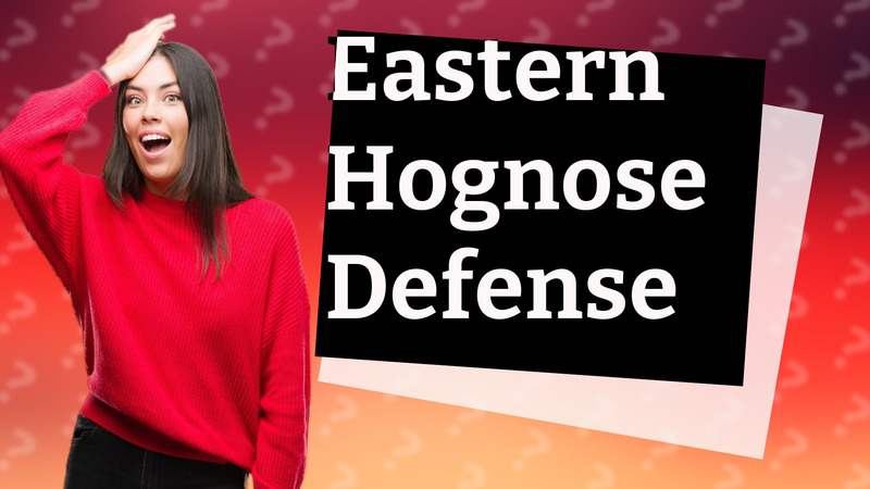 Eastern Hognose Defense