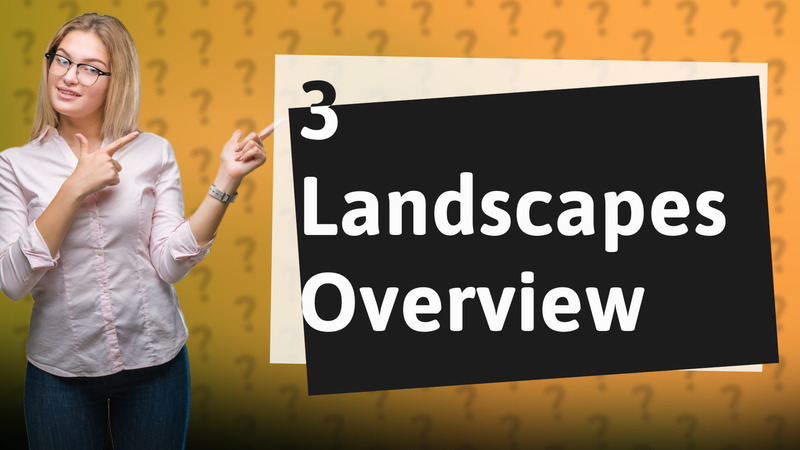 3 Landscapes Overview