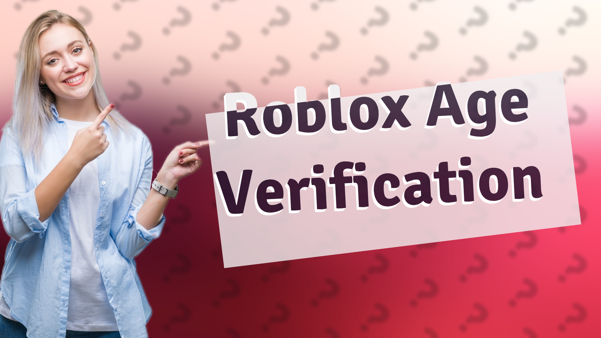 Roblox Age Verification