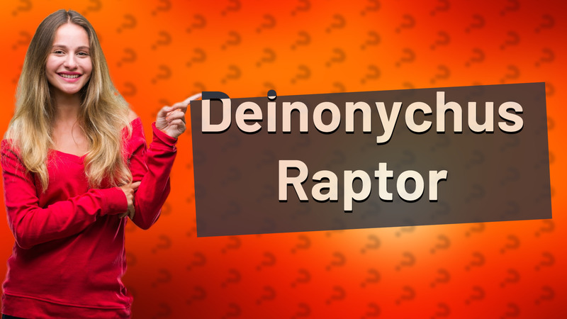 Deinonychus Raptor