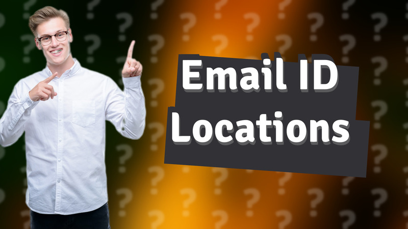 Email ID Locations